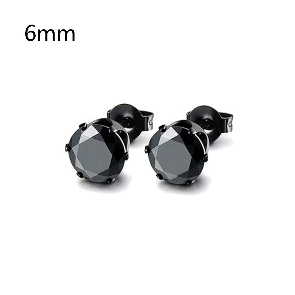 Flache Stecker Ohrring für Herren