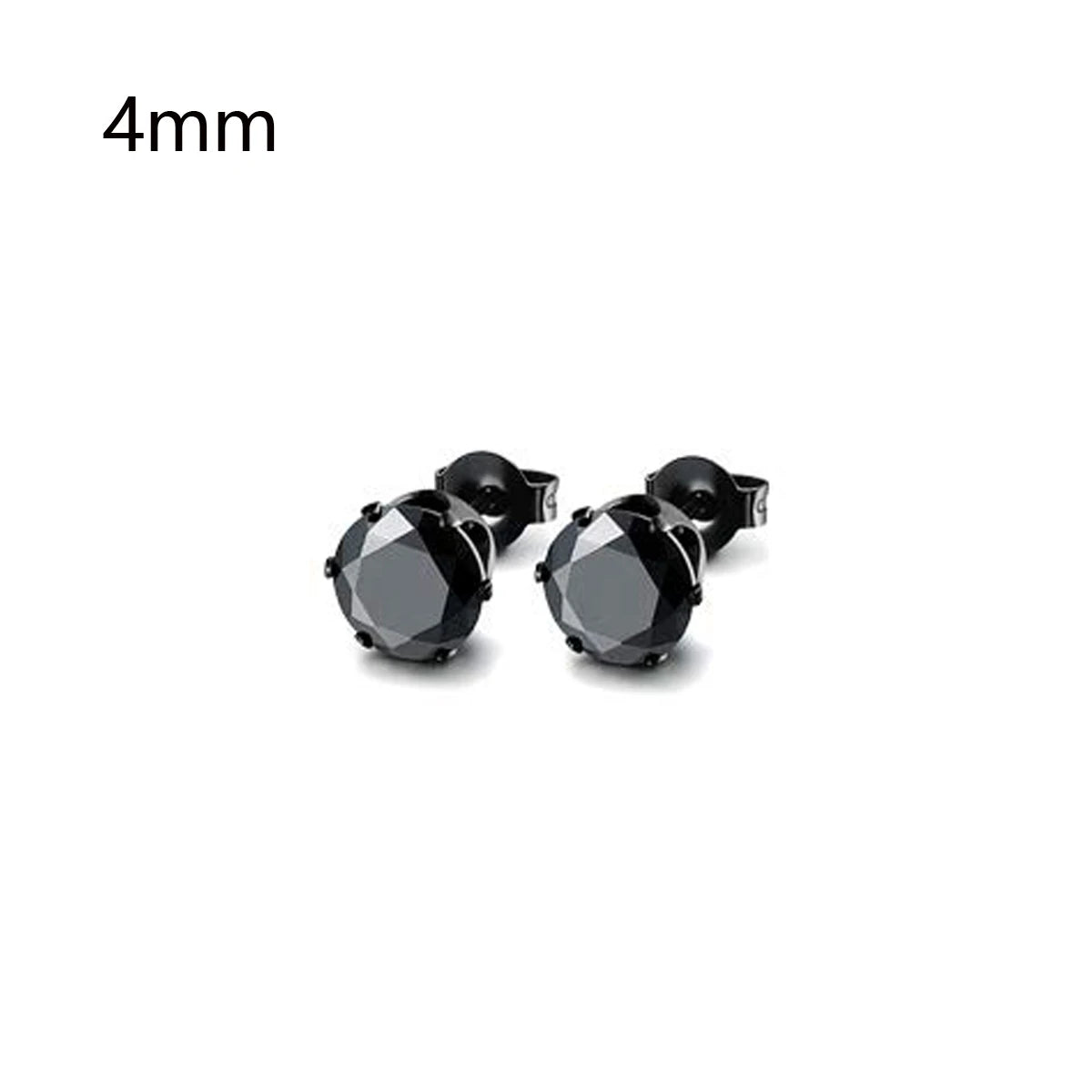 Flache Stecker Ohrring für Herren