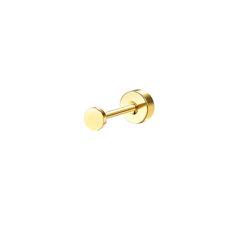 Flache Stecker Ohrringe für Damen