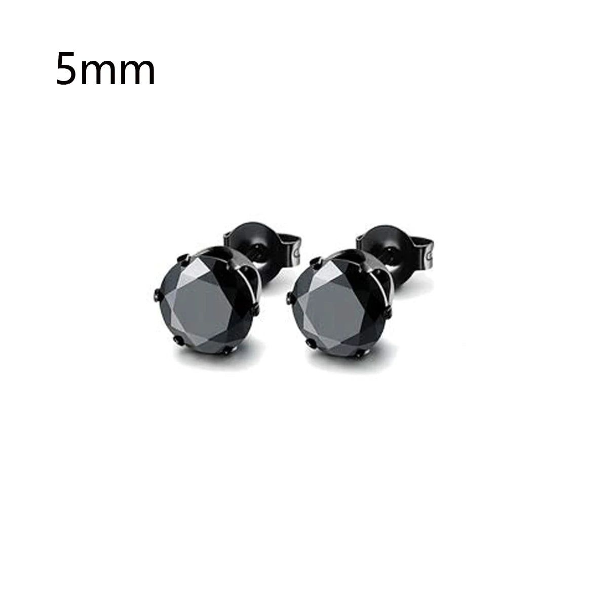 Flache Stecker Ohrring für Herren