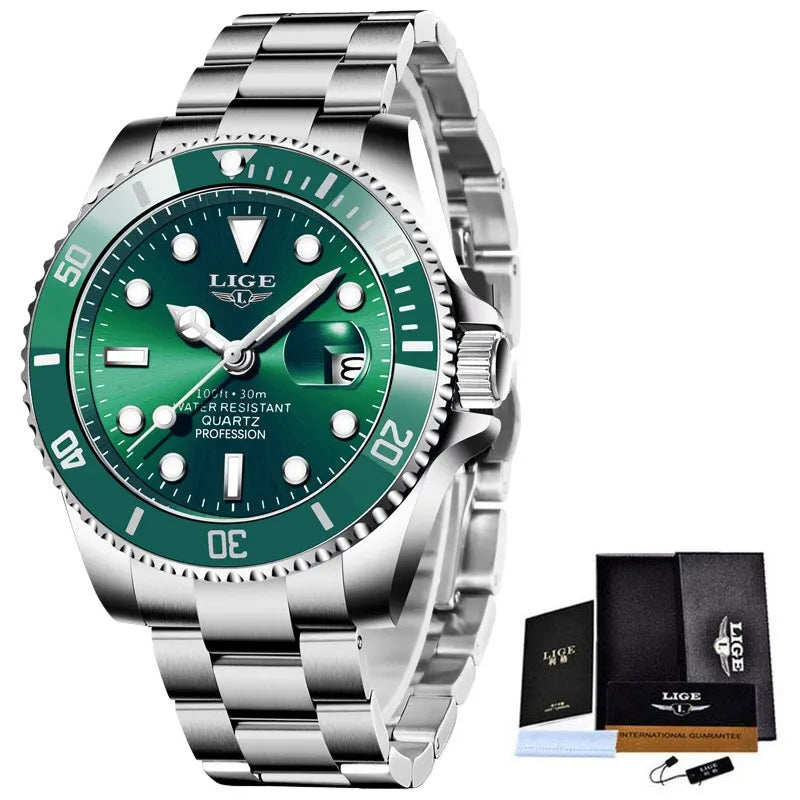LIGE Luxus Sport Herrenuhr