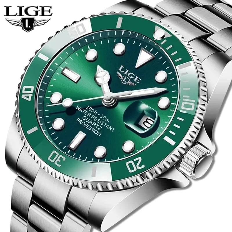LIGE Luxus Sport Herrenuhr