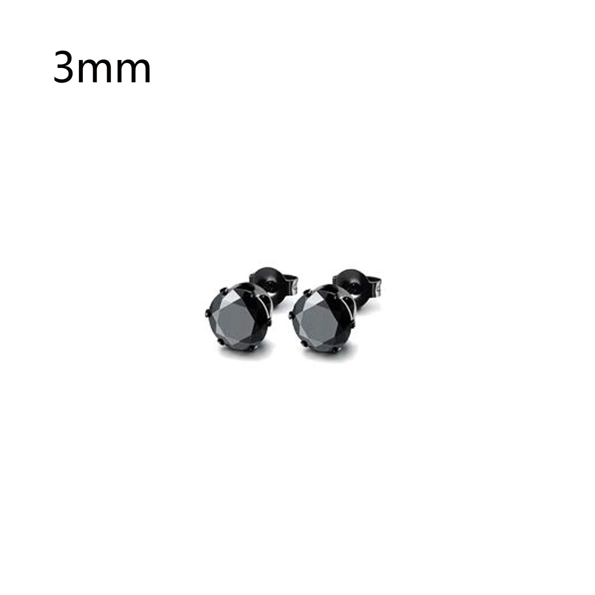 Flache Stecker Ohrring für Herren