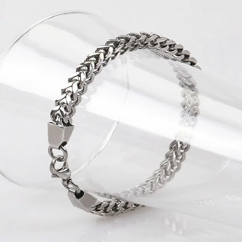 CRUCIO Edelstahl Herren Armband