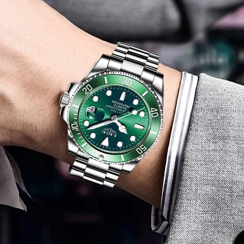 LIGE Luxus Sport Herrenuhr