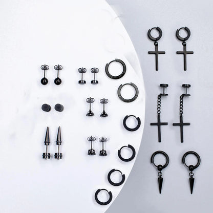 Elegante Herren Ohrringe