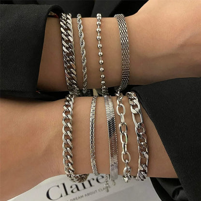 CRUCIO Edelstahl Herren Armband