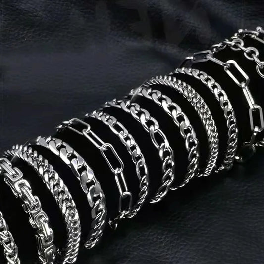 CRUCIO Edelstahl Herren Armband