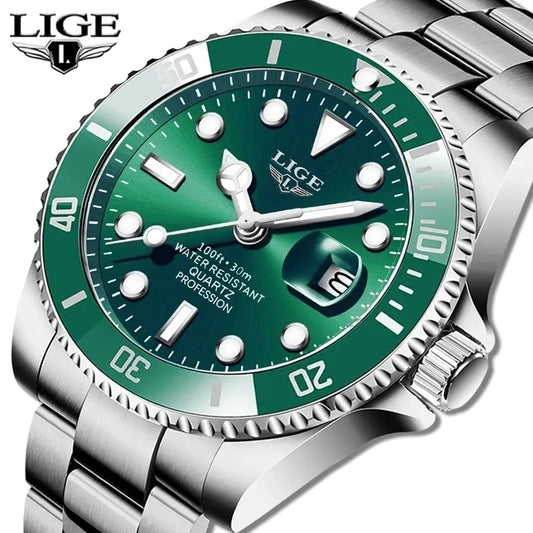 LIGE Luxus Sport Herrenuhr