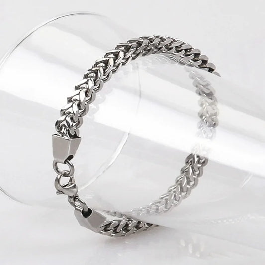 CRUCIO Edelstahl Herren Armband